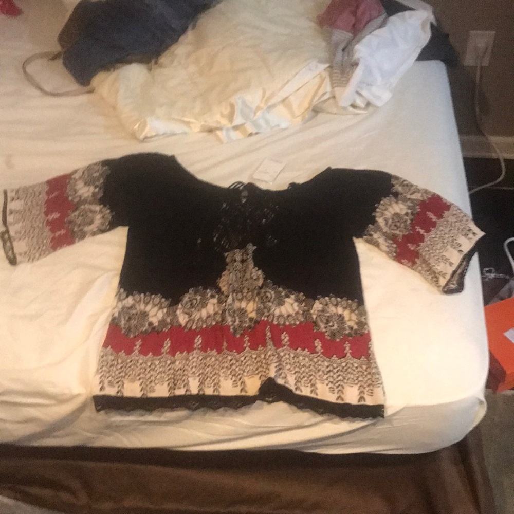 Bohemian Off The Shoulder Top